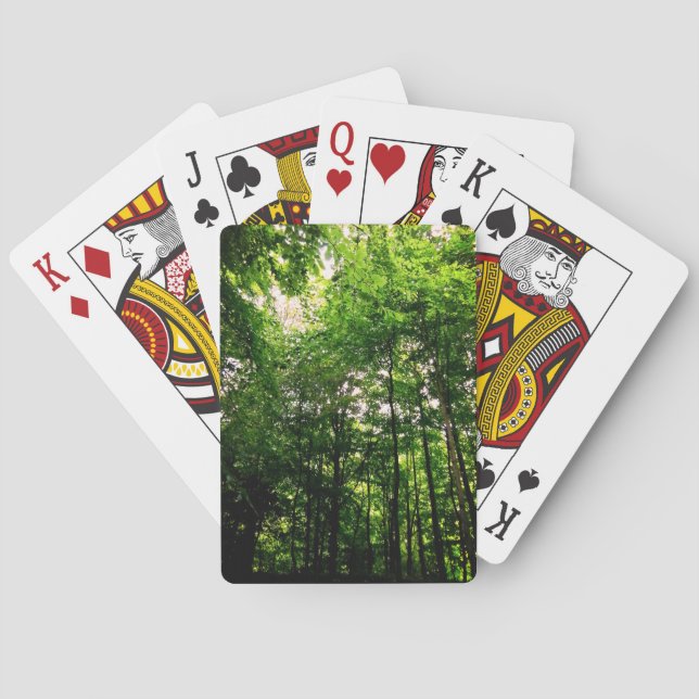 Trees Playing Cards (Back)