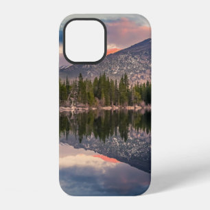 TREES REFLECTING ON CALM LAKE iPhone 12 CASE