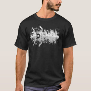 Trees Reflection Wildlife Nature Animal Bear Outdo T-Shirt