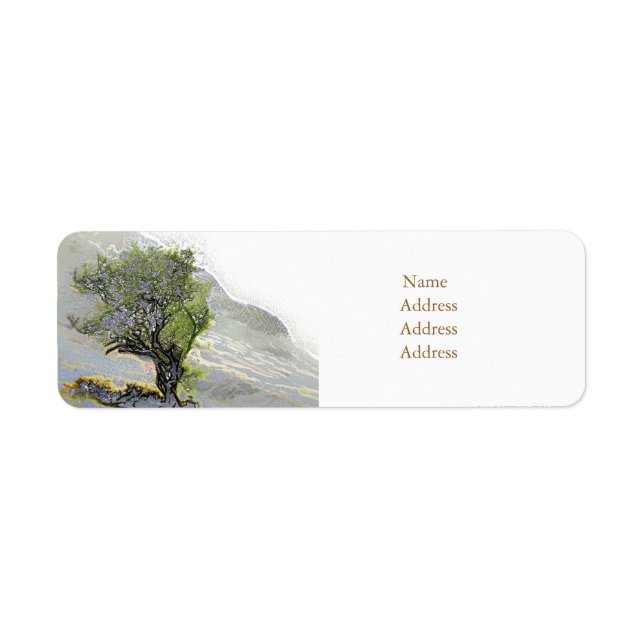TREES RETURN ADDRESS LABEL (Front)