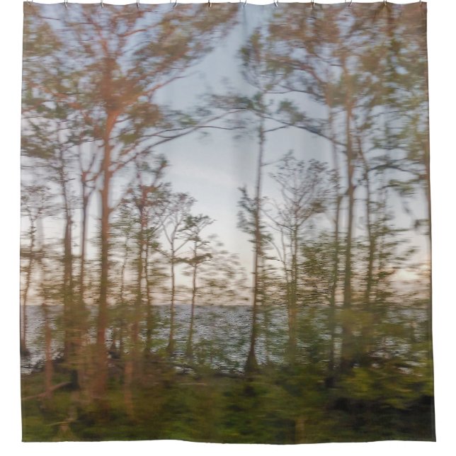 "Trees" Shower Curtain (Front)