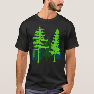 Trees silhouette 3 T-Shirt