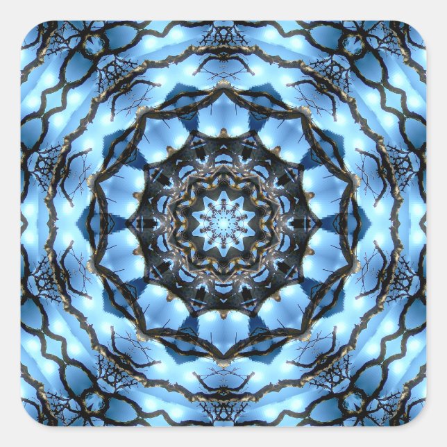 TREES SQUARE STICKER (Front)