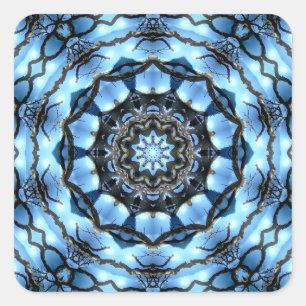 TREES SQUARE STICKER