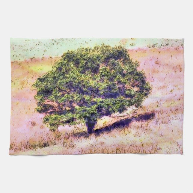 TREES TEA TOWEL (Horizontal)