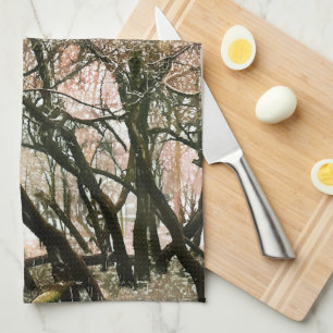 TREES TEA TOWEL