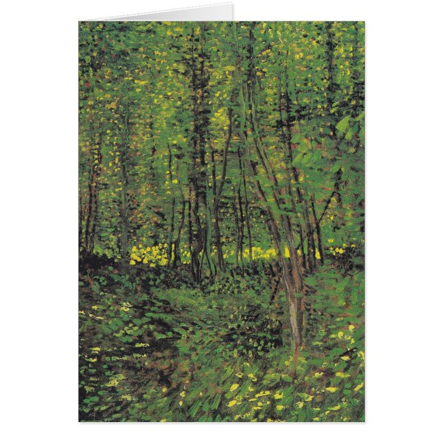 Trees & Undergrowth by Van Gogh (Front)