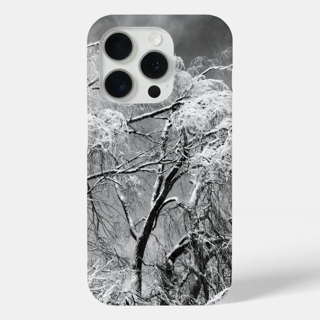 trees wear winter Case-Mate iPhone case (Back)
