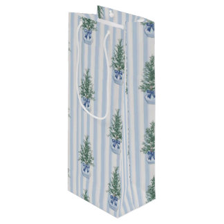 trees wine gift bag