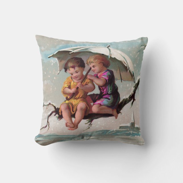 Treetop Children Throw Pillow (Front)