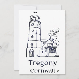 Tregony clocktower card