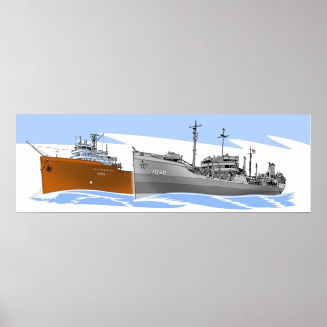 Tregurtha and Chiwawa Poster (Front)