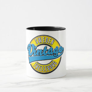 Trelleborg Sweden vintage logo Mug