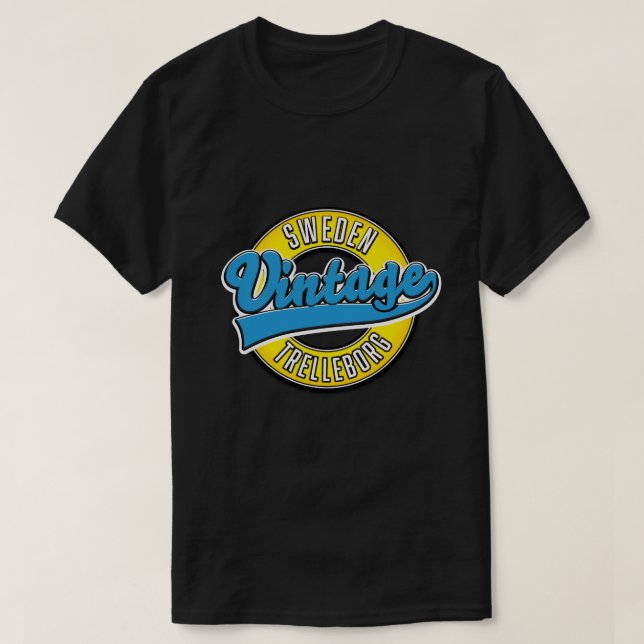 Trelleborg Sweden vintage logo T-Shirt (Design Front)