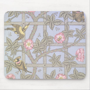 'Trellis' wallpaper design, 1864 Mouse Pad