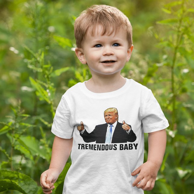 TREMENDOUS BABY TRUMP T-SHIRTS JERSEY  (Creator Uploaded)