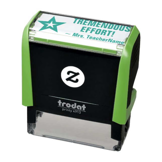 "TREMENDOUS EFFORT!" Tutor Rubber Stamp (Product)