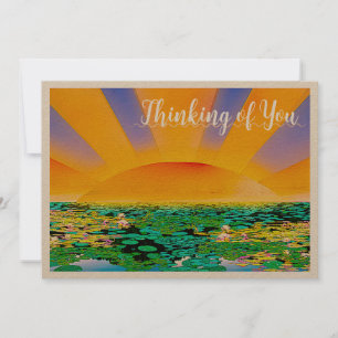 TREMENDOUS TRANQUILITY 5x7 flat card