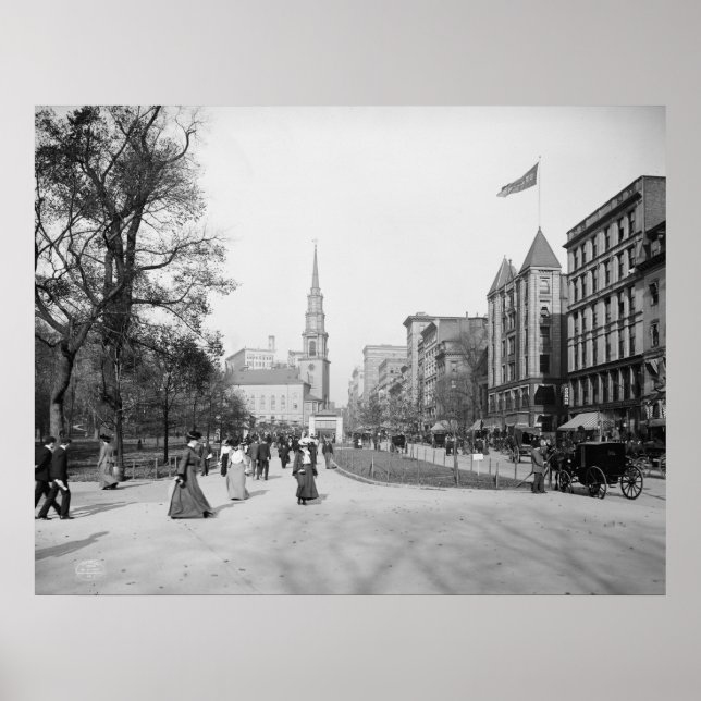 Tremont Street Mall Poster (Front)