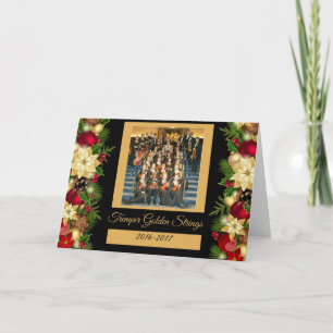 Tremper Golden Strings Holiday Kenosha Wisconsin Card