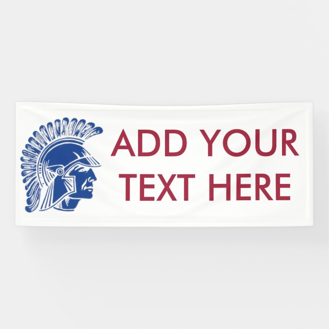 Tremper Trojan Customised Reunion Graduation Banner (Horizontal)
