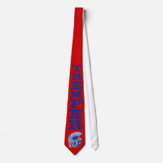 Tremper Trojan Tie - Scarlet/Blue
