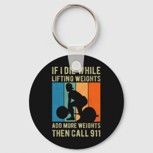 Tren Lifting Fitness Gym Deadlift Tees - Humourous Key Ring