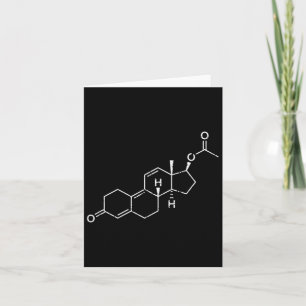 Trenbolone Steroid Molecule Card