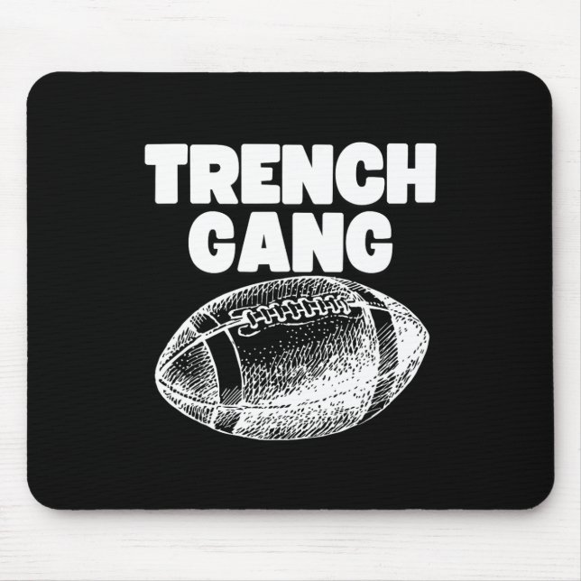 Trench Gang' Design  Mouse Pad (Front)