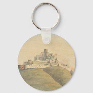 Trencin Castle in western Slovakia Key Ring