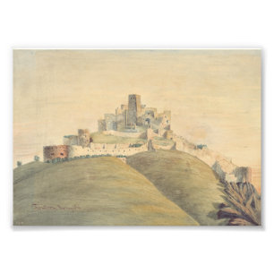 Trencin Castle in western Slovakia Photo Print