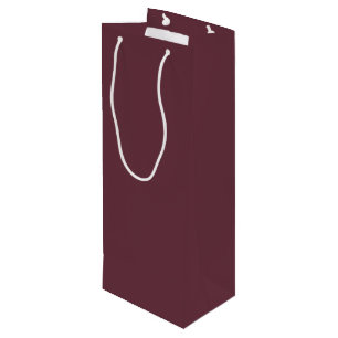 Trend Color - Dark Red Wine - Wine Gift Bag
