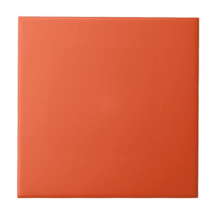 Trend Color - Flame Red Decorative Ceramic Tile