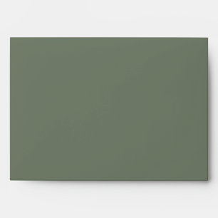 Trend Color Muted Greenish Gray Envelope