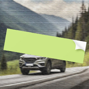 Trend Color - Spring Green Bumper Sticker