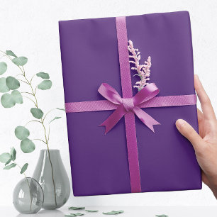 Trend Colour Bluish Purple Wrapping Paper
