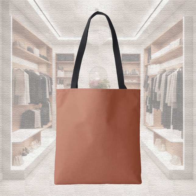 Trend Colour - Burnt Copper Tote Bag (Creator Uploaded)