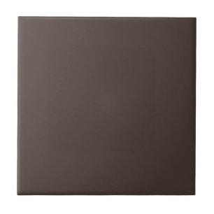 Trend Colour - Coffee Brown Decorative Ceramic Til Tile