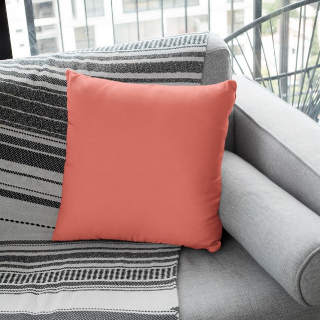 Trend Colour - Coral Sunset Cushion (Creator Uploaded)