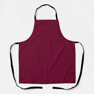 Trend Colour - Dark Burgundy Apron