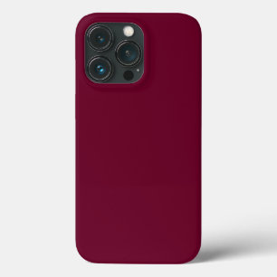 Trend Colour Dark Burgundy  iPhone 13 Pro Case