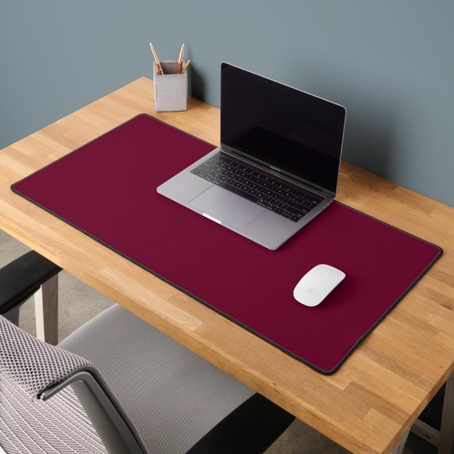 Trend Colour Dark Burgundy Desk Mat (Office 2)