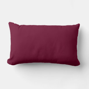 Trend Colour - Dark Burgundy Lumbar Pillow