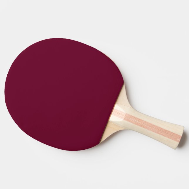 Trend Colour Dark Burgundy - Ping Pong Paddle (Side)