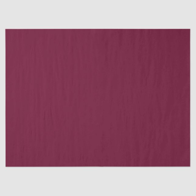 Trend Colour Dark Burgundy Tissue Paper (Front)