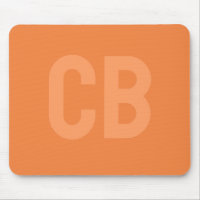 Trend Colour Fresh Tangerine Mousepad