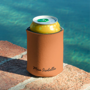 Trend Colour - Fresh Tangerine Name Can Cooler