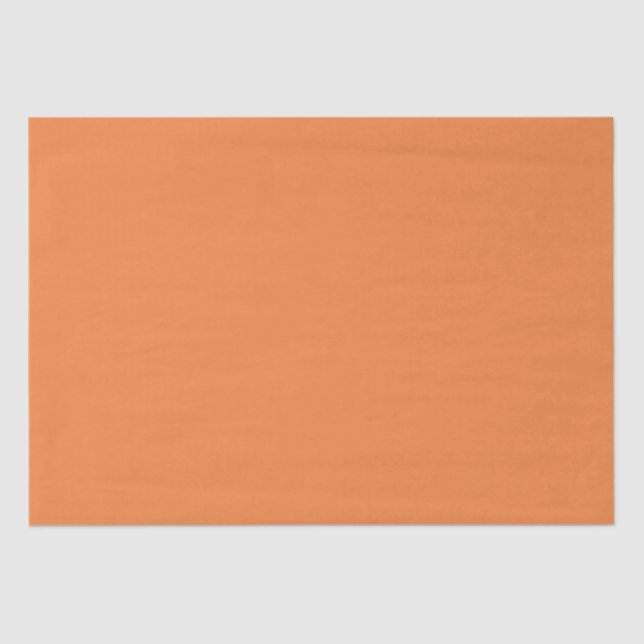 Trend Colour - Fresh Tangerine Tissue Paper (Front)