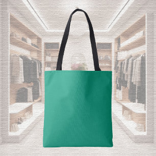 Trend Colour - Jade Green Tote Bag
