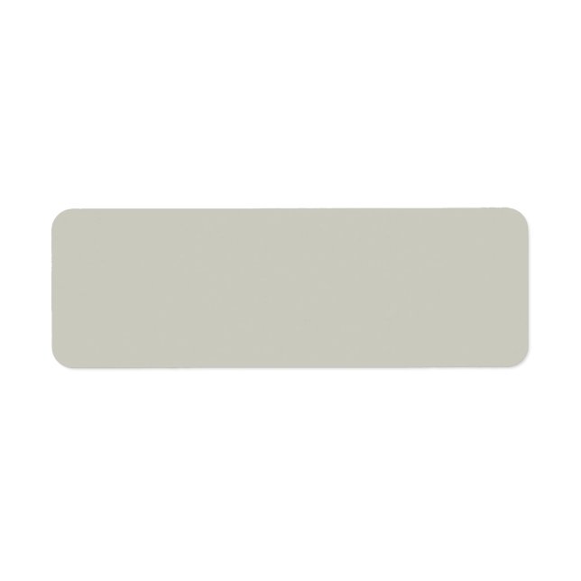 Trend Colour - Light Grey Return Address Labels (Front)